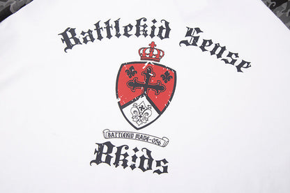 DAXUEN Rattlekid camouflage raglan t-shirt with graphic design