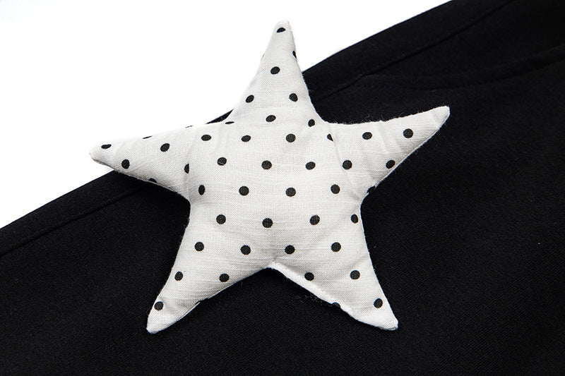 DAXUEN Wide-leg sweatpants with star decorations