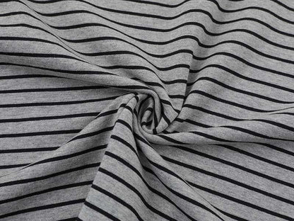 DAXUEN Intricate graphic striped short-sleeved t-shirt