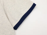 DAXUEN Short-sleeved henley-style T-shirt with graphic pocket