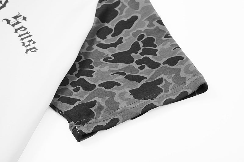 DAXUEN Battlekid Camouflage Raglan T-Shirt