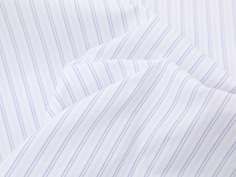 DAXUEN Puppy Tie Striped Short Sleeve Shirt