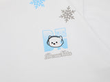 DAXUEN Gradient graphic T-shirt with dog head design