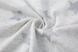 DAXUEN Oversized distressed star print t-shirt