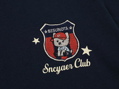 Oversized short-sleeved T-shirt with unique graphics