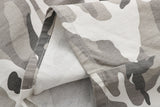 Camouflage wide-leg cargo pants