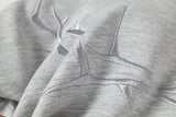 Men's vintage-inspired embroidered short-sleeve T-shirt
