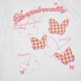 DAXUEN Unquestionably Butterfly Graphic T-Shirt