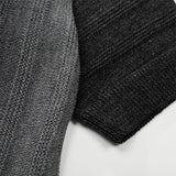 DAXUEN Short-sleeved gradient knit polo shirt