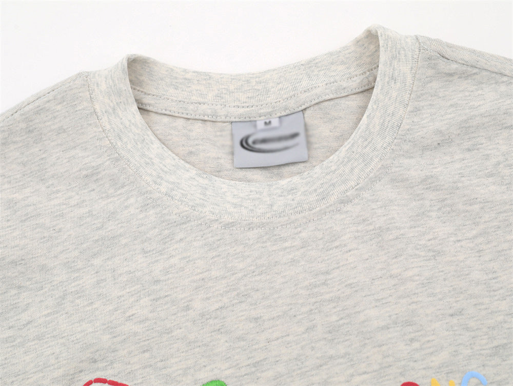DAXUEN Playful cat graphic t-shirt
