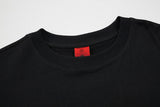 DAXUEN Relaxed-fit short-sleeved graphic T-shirt