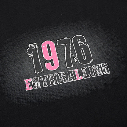 DAXUEN Relaxed-fit short-sleeved graphic T-shirt