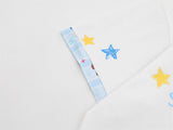 DAXUEN Crayon print short-sleeved collared shirt