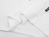 DAXUEN Crayon print short-sleeved collared shirt