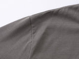 DAXUEN Distressed graphic T-shirt with human silhouette