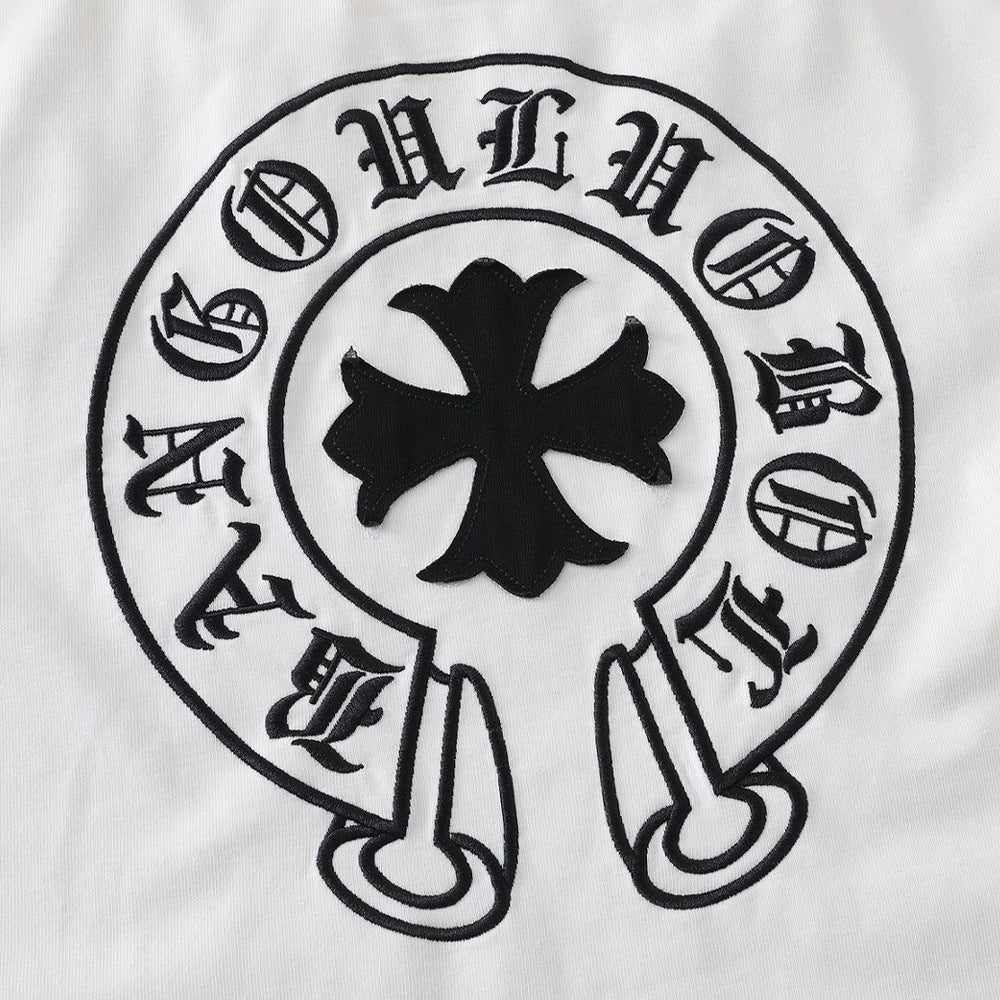 DAXUEN Distressed short-sleeved graphic t-shirt