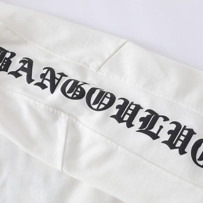DAXUEN Distressed short-sleeved graphic t-shirt