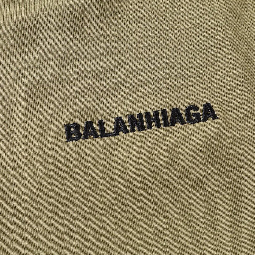 DAXUEN Oversized t-shirt with BALANHIAGA embroidery