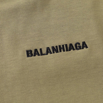 DAXUEN Oversized t-shirt with BALANHIAGA embroidery