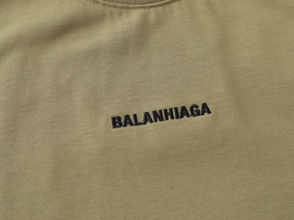 DAXUEN Oversized t-shirt with BALANHIAGA embroidery