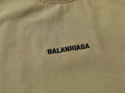DAXUEN Oversized t-shirt with BALANHIAGA embroidery