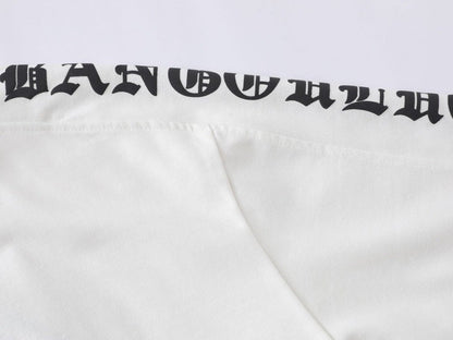 DAXUEN Distressed short-sleeved graphic t-shirt