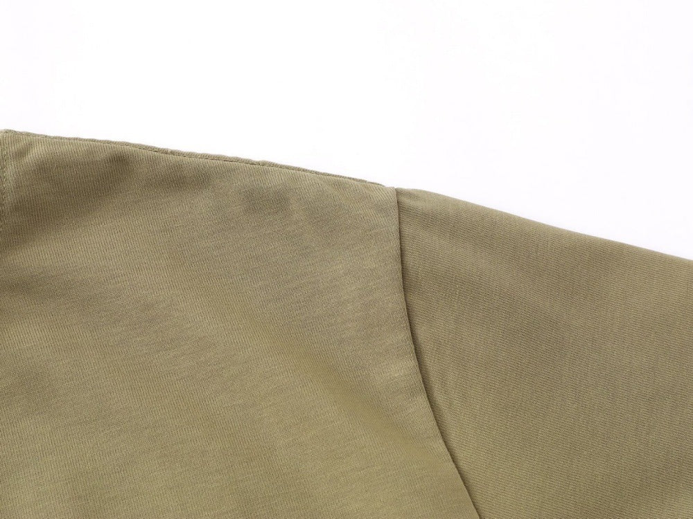 DAXUEN Oversized t-shirt with BALANHIAGA embroidery