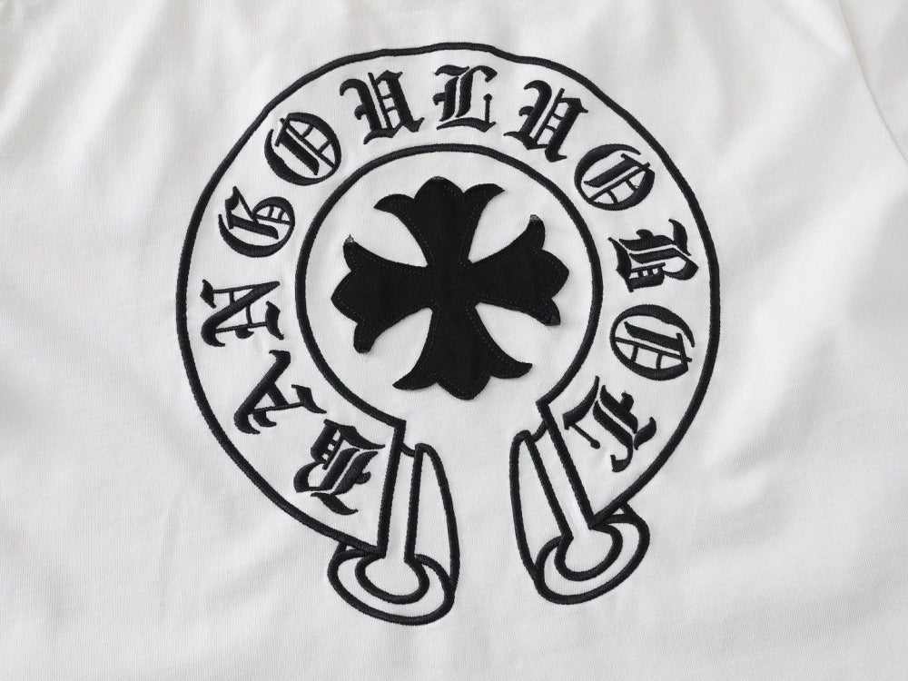DAXUEN Distressed short-sleeved graphic t-shirt