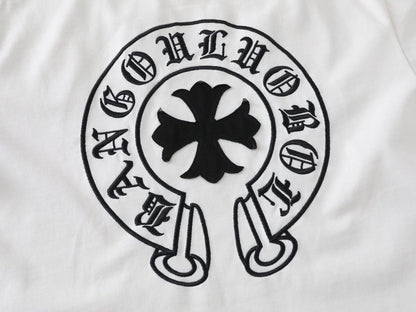 DAXUEN Distressed short-sleeved graphic t-shirt