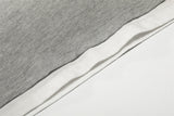 DAXUEN Heather grey short-sleeved graphic t-shirt