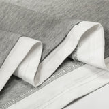 DAXUEN Heather grey short-sleeved graphic t-shirt