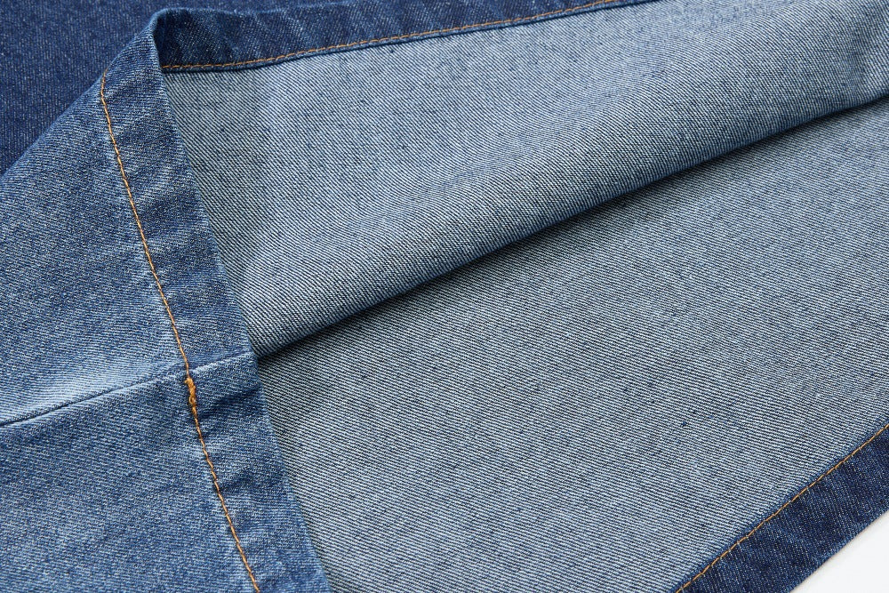 DAXUEN MAFA Vintage Denim Effect T-Shirt