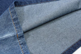 DAXUEN MAFA Vintage Denim Effect T-Shirt