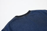 DAXUEN MAFA Vintage Denim Effect T-Shirt