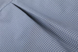 DAXUEN Men's short-sleeved plaid button-up shirt