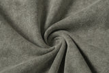 DAXUEN Faded olive green and charcoal grey t-shirt with ribbed texture