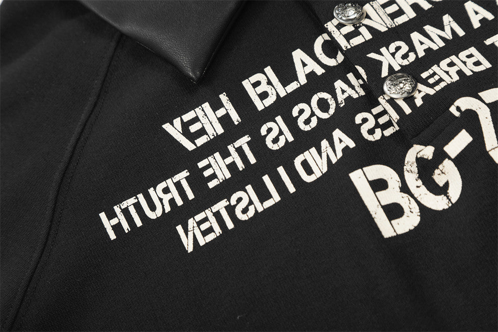DAXUEN Short sleeve polo shirt with bold graphics
