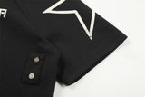 DAXUEN Short sleeve polo shirt with bold graphics