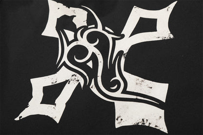 DAXUEN Short sleeve polo shirt with bold graphics