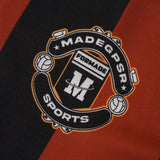DAXUEN Retro Striped V-Neck Football Jersey