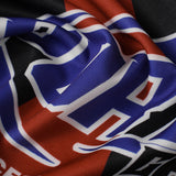 DAXUEN Retro Striped V-Neck Football Jersey