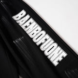 DAXUEN Distressed graffiti wide-leg sweatpants