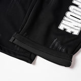 DAXUEN Distressed graffiti wide-leg sweatpants