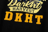 DAXUEN Varsity bomber jacket with contrasting colors and graphics
