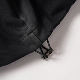 DAXUEN Graphic print wide leg sweatpants in black and white