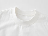 DAXUEN Oversized short-sleeved t-shirt with plaid script print