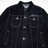 DAXUEN Oversized denim jacket with embroidery and pockets