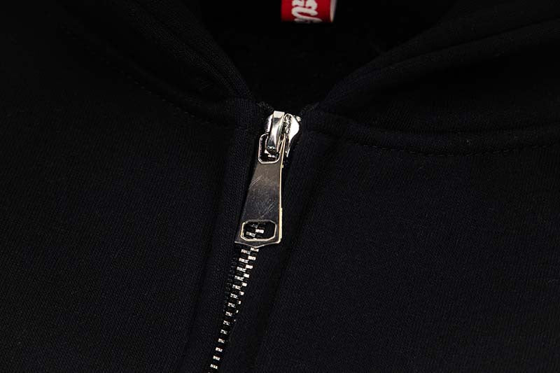 DAXUEN Embroidered hoodie jacket with colorful graphics