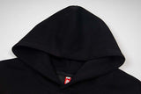 DAXUEN Pullover hoodie with graphic text and kangaroo pocket