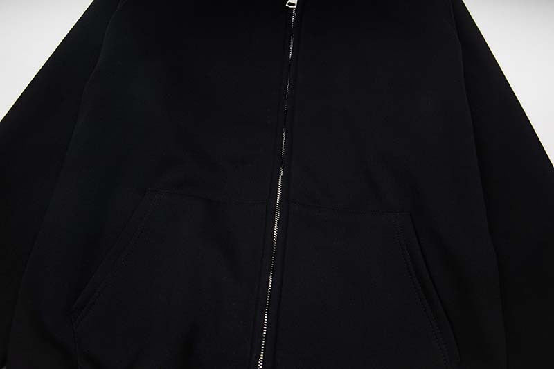 DAXUEN Embroidered hoodie jacket with colorful graphics